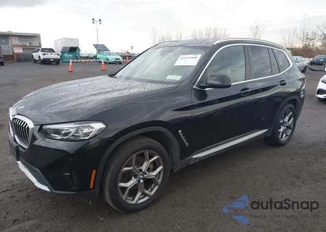 2024 BMW X3 xDrive30I из США, поврежденный, VIN 5UX53DP0XR9U21841